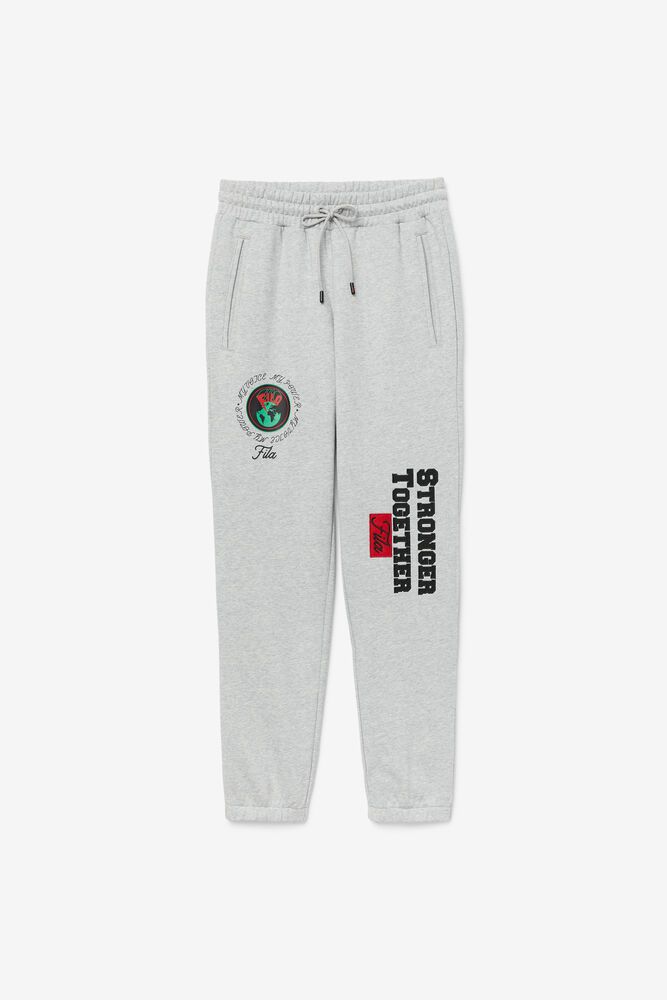 Fila Pants Mens Grey - Rhys Jogger - Philippines 1097286-MD